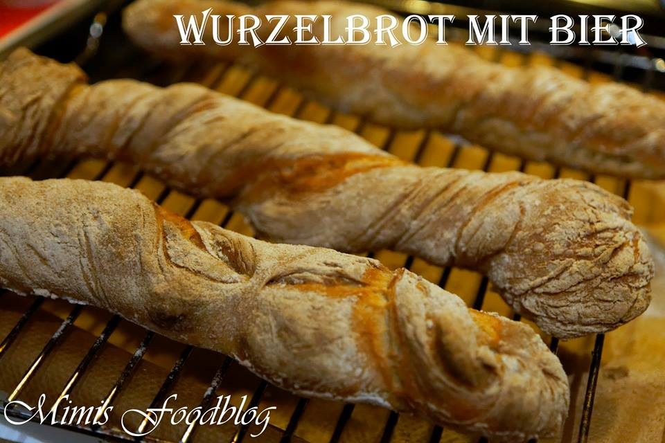 Wurzelbrot mit Bier