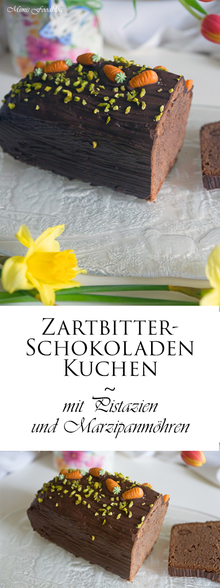 Zartbitterschokoladen Kuchen - Mimis Foodblog