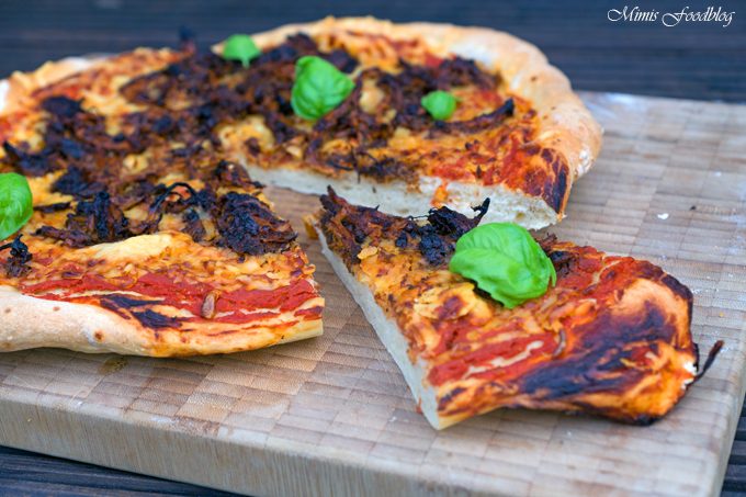American Pulled Pork Pizza