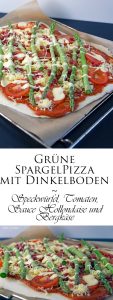 Grüne Spargelpizza mit Dinkelboden 7