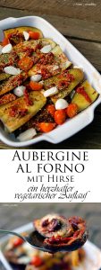 Aubergine al forno mit Hirse ein herzhafter vegetarischer Auflauf 9