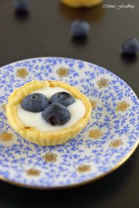 Mini Heidelbeer Joghurt Küchlein der fruchtig frische Sommernachtisch 3