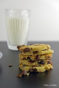 Cranberry Schoko Cookies mit Limette ein Ausflug in die amerikanische Patisserie 2