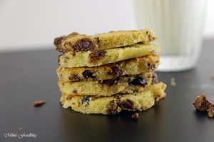 Cranberry Schoko Cookies mit Limette ein Ausflug in die amerikanische Patisserie 6