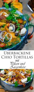 berbackene Chio Tortillas mit Pilzen und Ziegenkäse 9