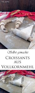 Selbst gemachte Croissants aus Vollkornmehl lasst uns gemütlich brunchen vollwertig und lecker 12