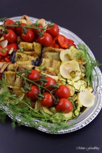 Antipasti Platte vegane Vorspeisenidee für ein geselliges Essen 5