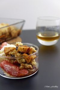 Apple Crumble mit Rum ein Soulfood Dessert mit feinstem Gekrümel 4