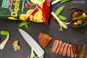 Pekingente mit Asia Gemüse eine kreative Chips Idee für die funny frisch Chips Wahl 2018 4