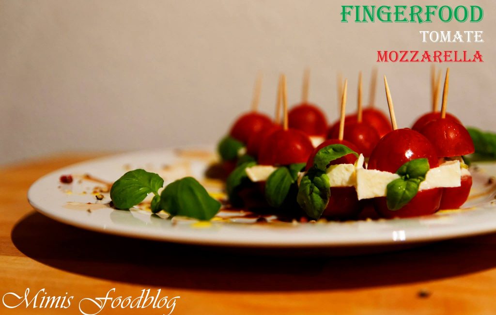 Fingerfood Tomate-Mozzarella