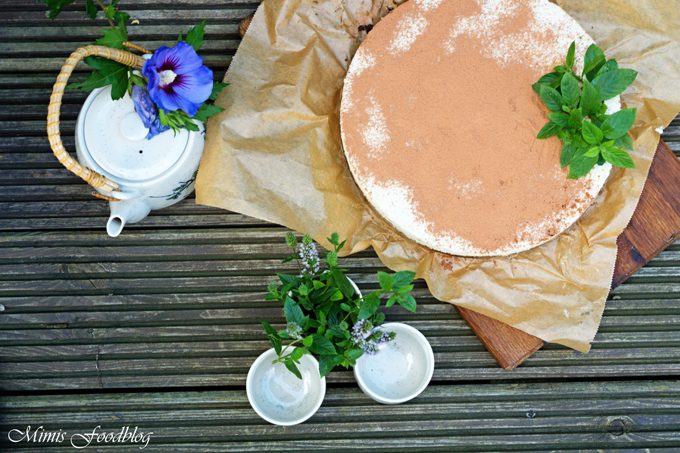 Vegane Minz-Kakao-Torte