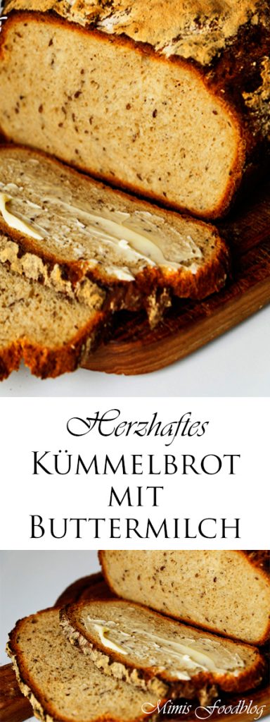 Kümmelbrot mit Buttermilch - Mimis Foodblog