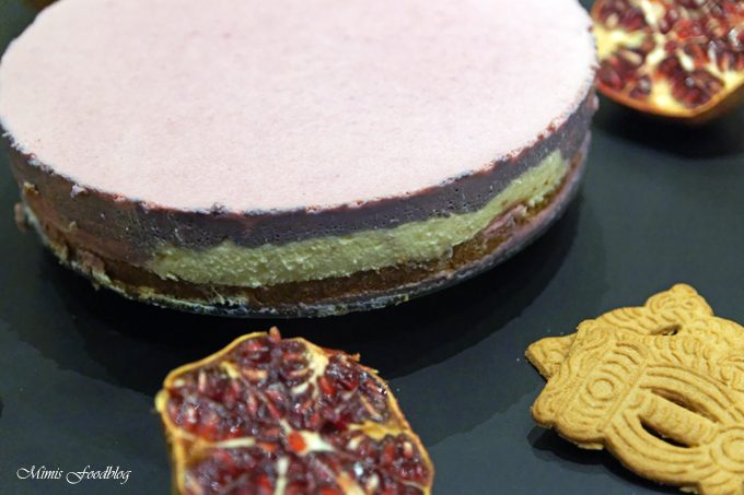 Traum in Pink mit Spekulatius und Granatapfel