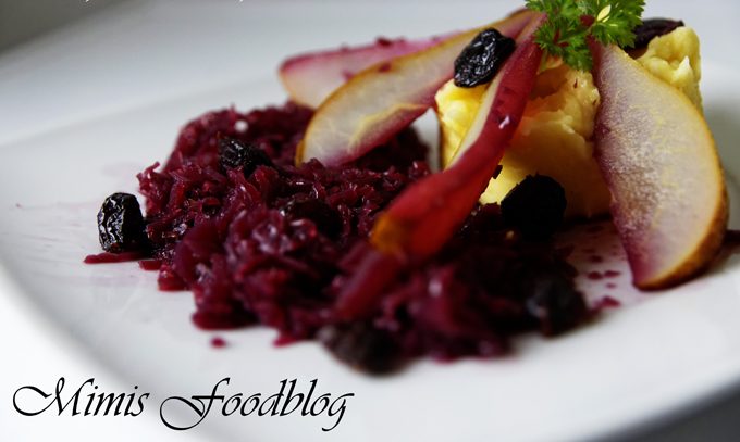 Birnen-Rotkohl