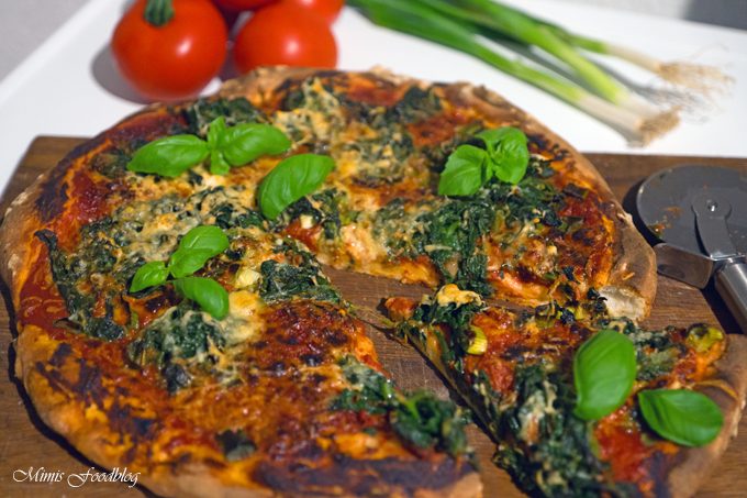 Pizza Spinat