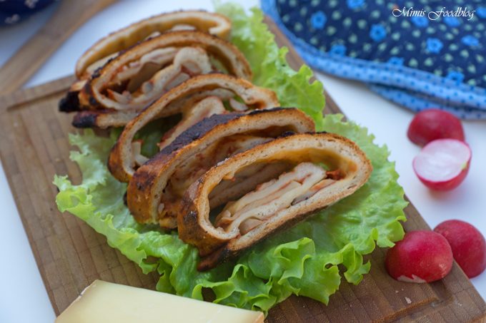 Pizzastrudel mit Rauchnote