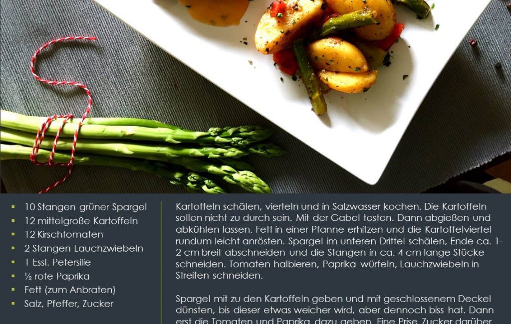 Kartoffel-Spargel-Pfanne