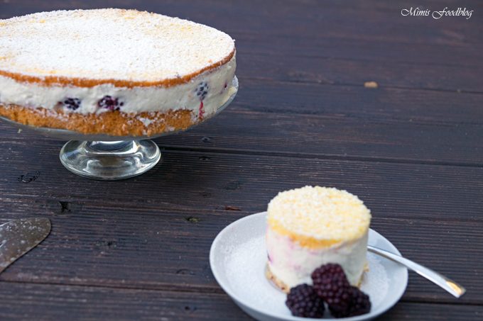 Brombeer Käsesahne-Torte