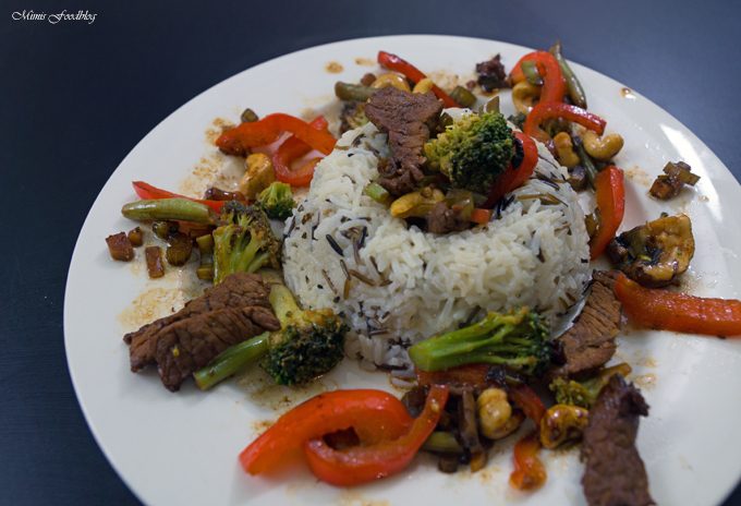 Rindfleisch nach Szechuan Art