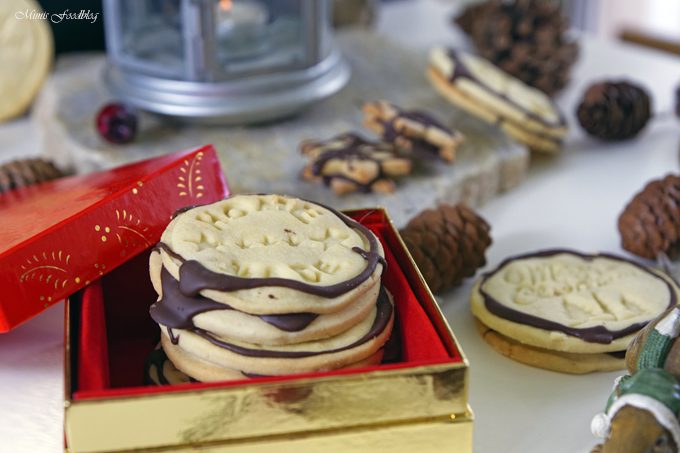 Weihnachtsdoppelkekse