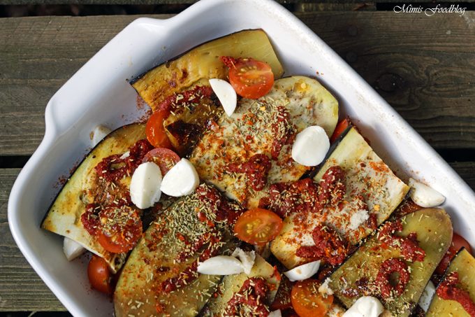 Aubergine al forno mit Hirse – ein herzhafter vegetarischer Auflauf