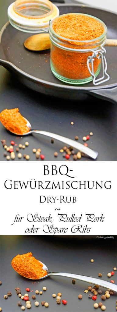 BBQ-Gewürzmischung für Steak, Pulled Pork oder Spare Ribs ~ die ideale ...