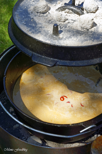 Kaeng phed nuer klassisches rotes Thai Curry aus dem Dutch Oven 3