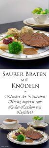 Saurer Braten mit Knödeln Klassiker der Deutschen Küche inspiriert vom Lecker Lexikon von Lieferheld 10