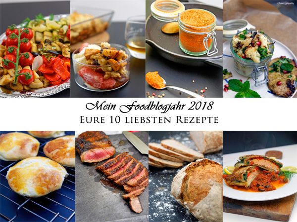 Mein Foodblog-Jahr 2018 – Eure 10 liebsten Rezepte