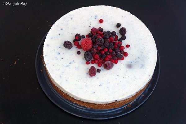Schokoladenkuchen mit Stracciatella-Topping ~ schneller und simpler Kuchen für Schleckermäuler